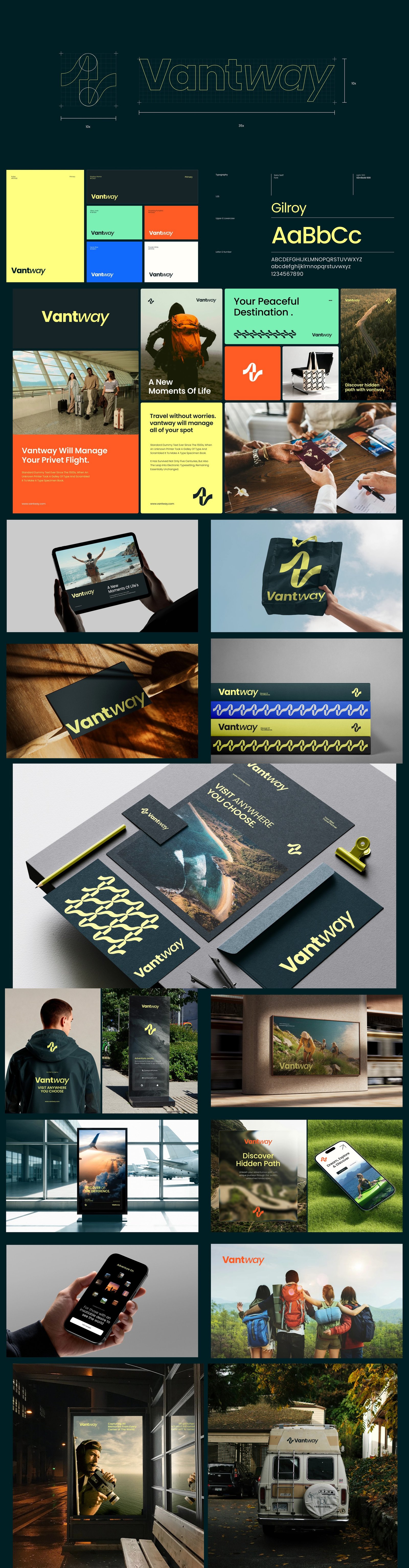 Vantway Brand Identity