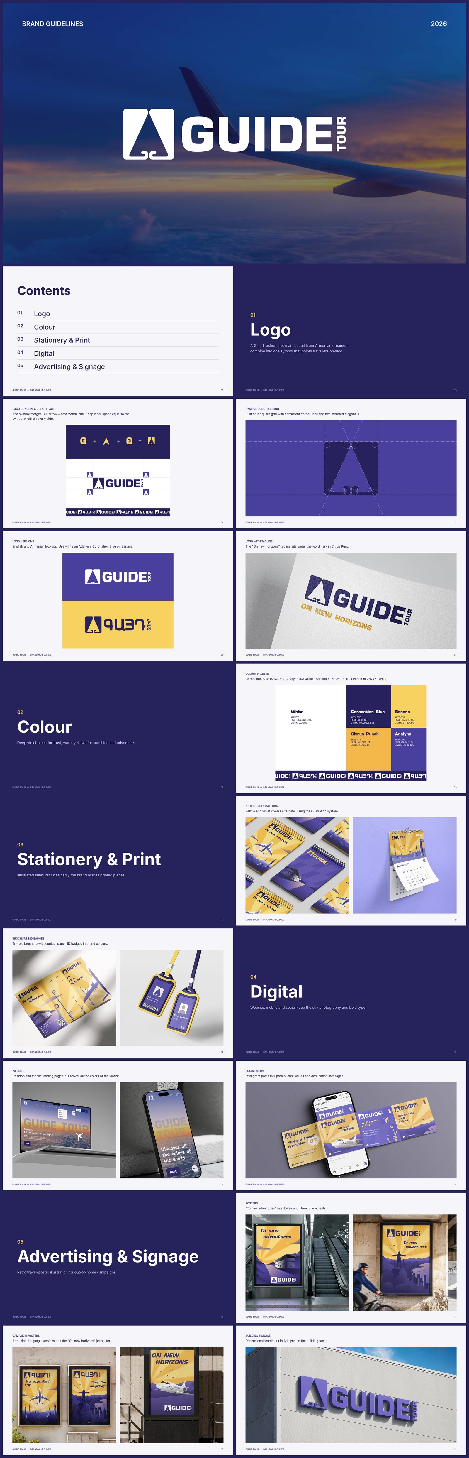 Guide Tour Brand Guidelines