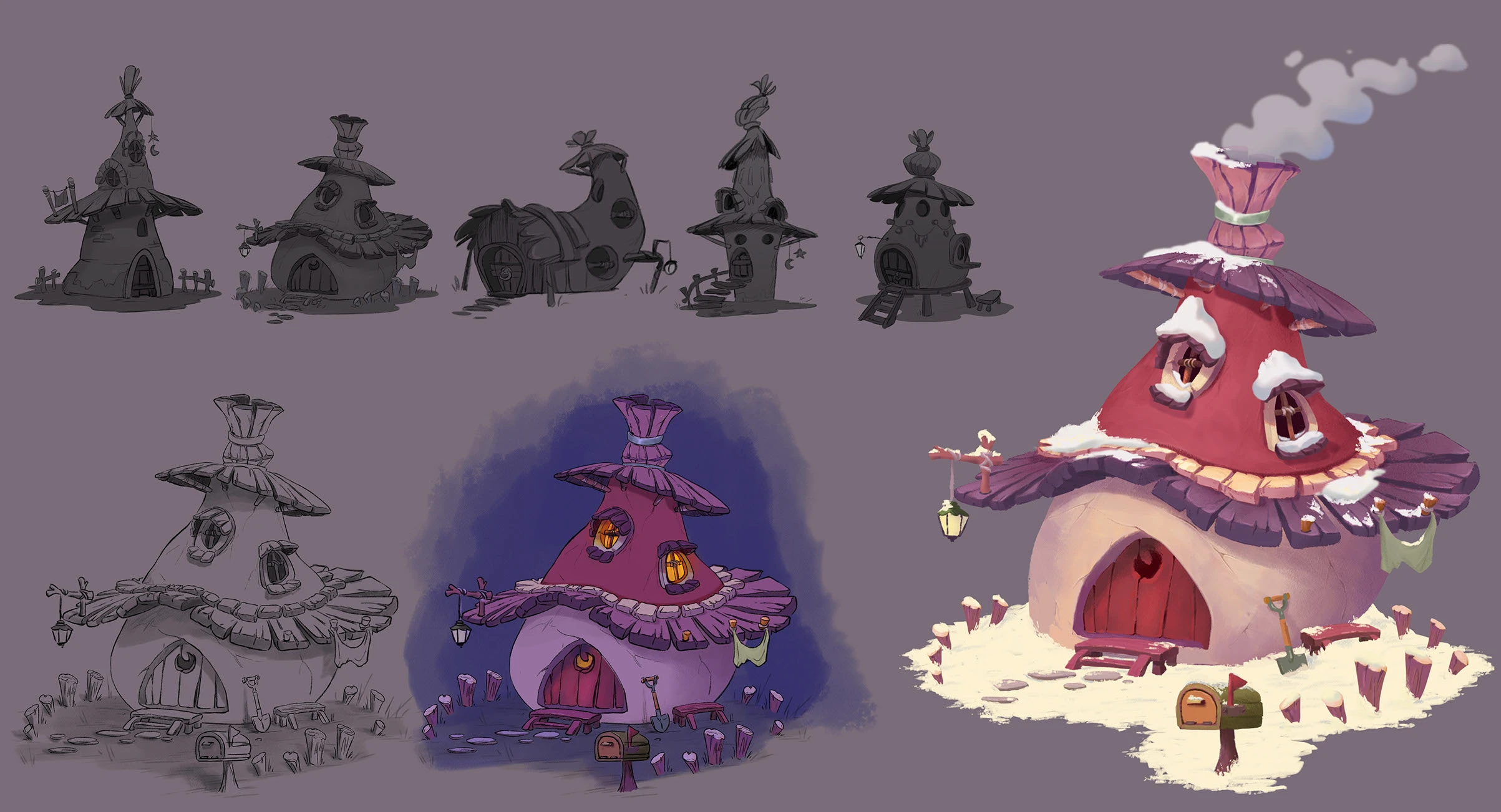 Building Illustrations — #01