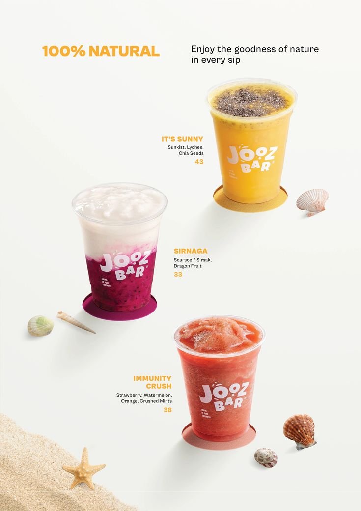 Joozbar Menu Book Design Photography Behance