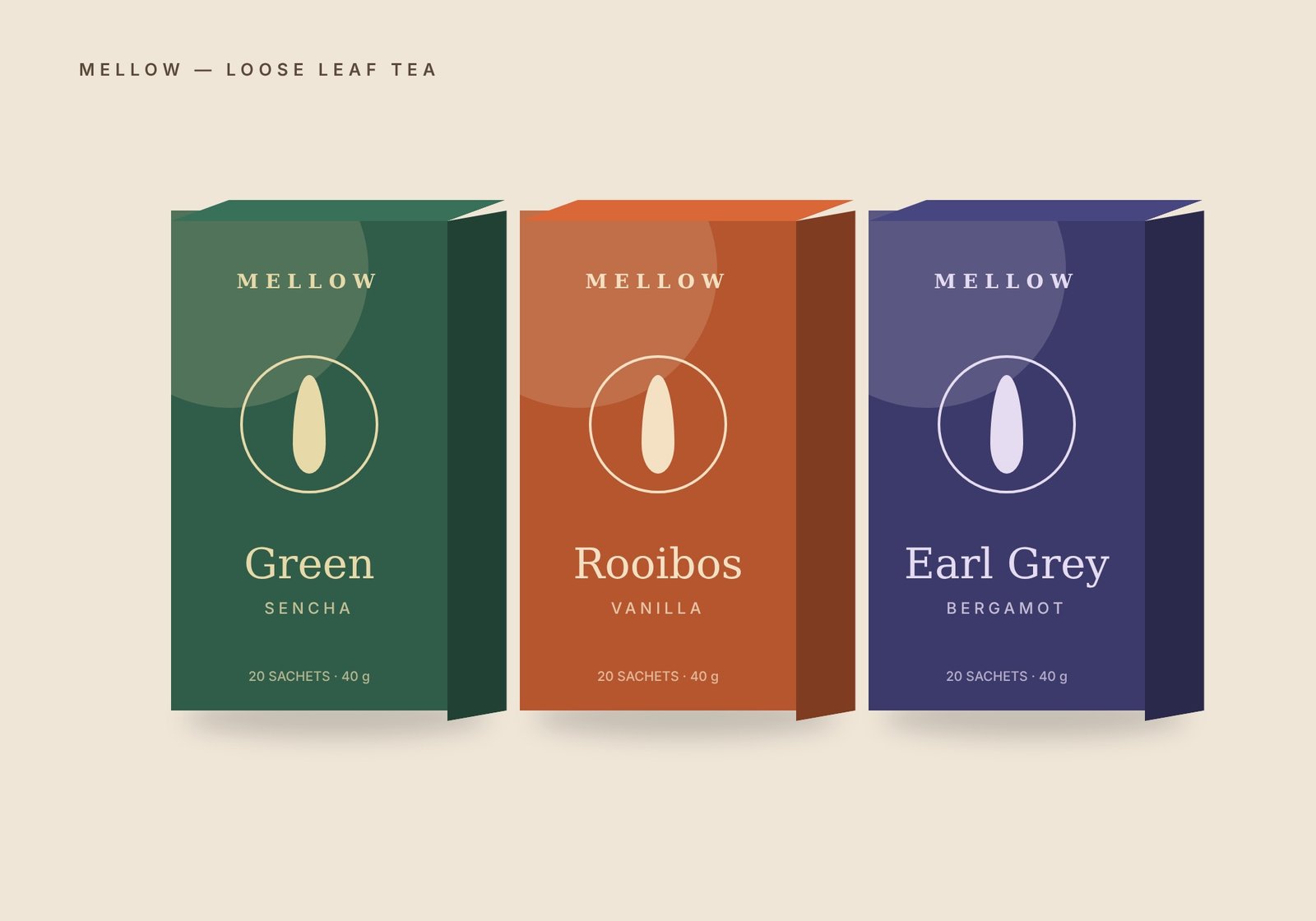 Mellow Tea Packaging